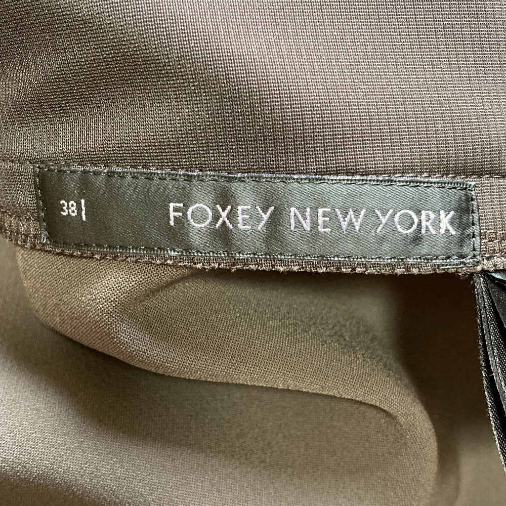 フォクシーニューヨークロングスリーブワンピース