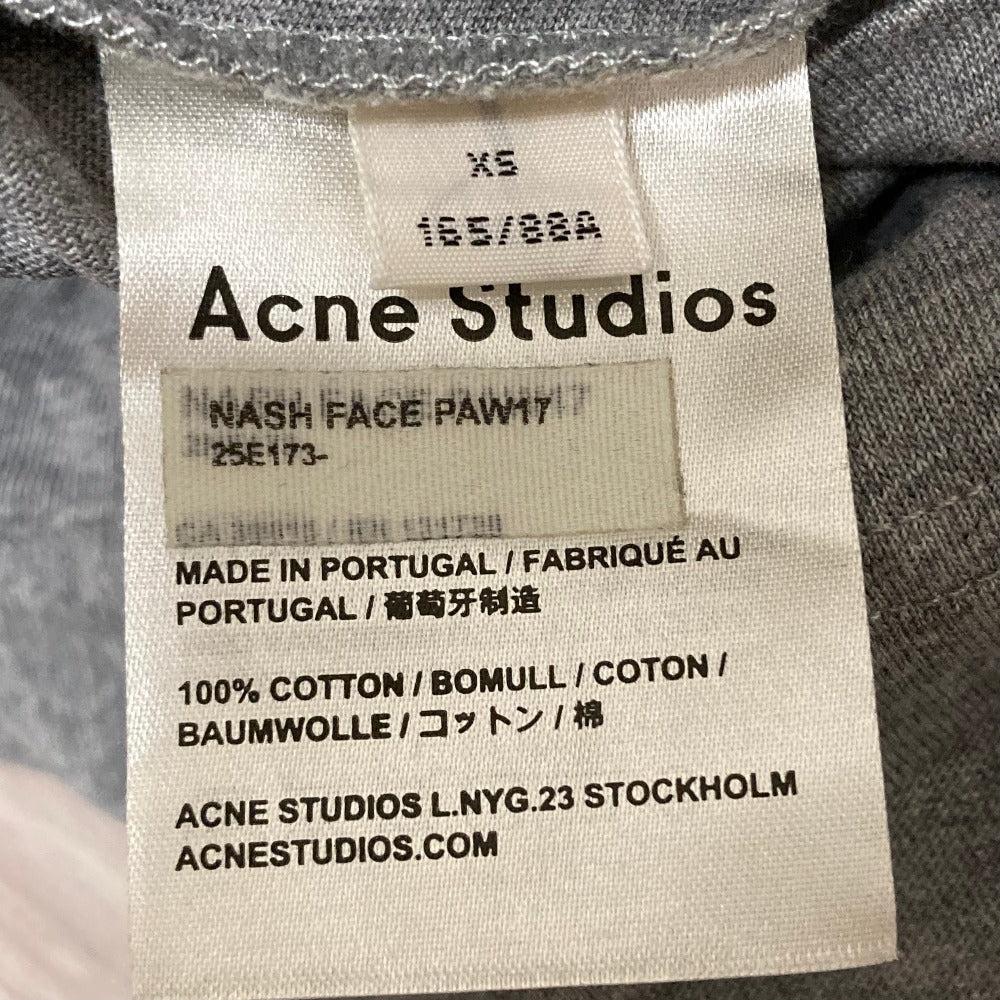 アクネストゥディオズ フェイスパッチ コットンTシャツ