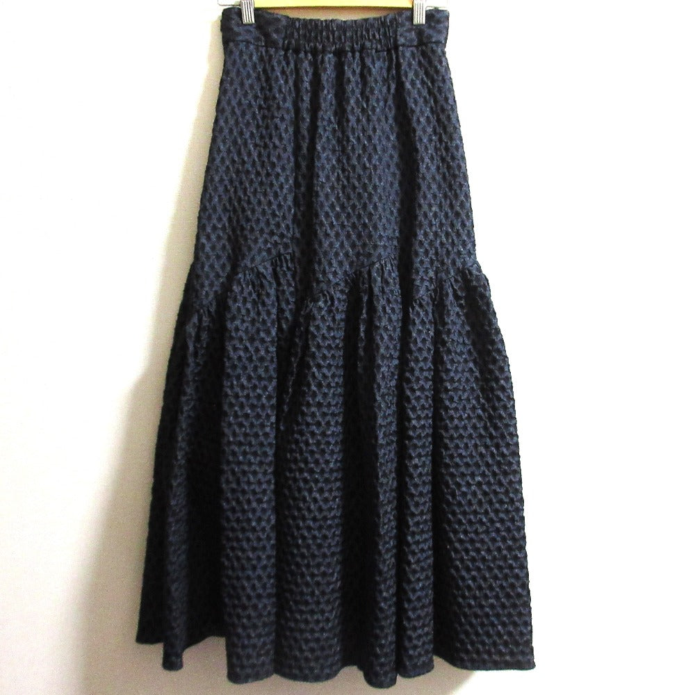Sov. DOUBLE STANDARD CLOTHING ジャカード ロングスカート