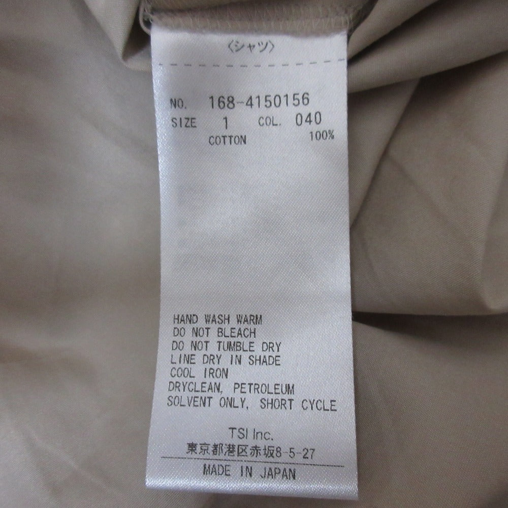 YLEVE ロング シャツ ドレス
