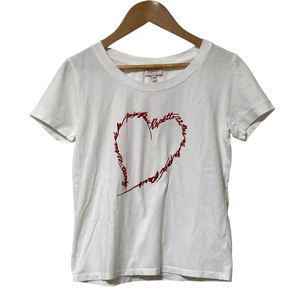 レペット ハートロゴ コットンTシャツ