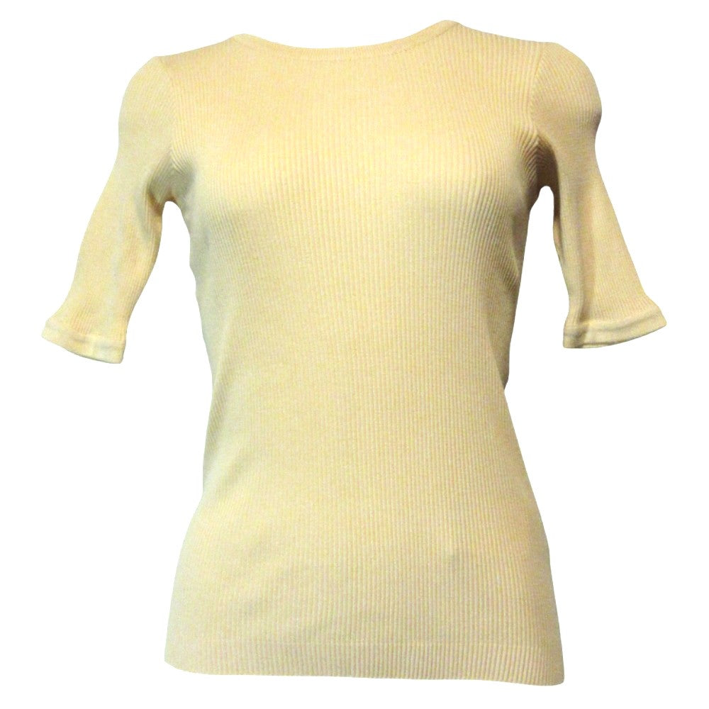 オーラリー GIZA HIGH GAUGE RIB KNIT Tシャツ