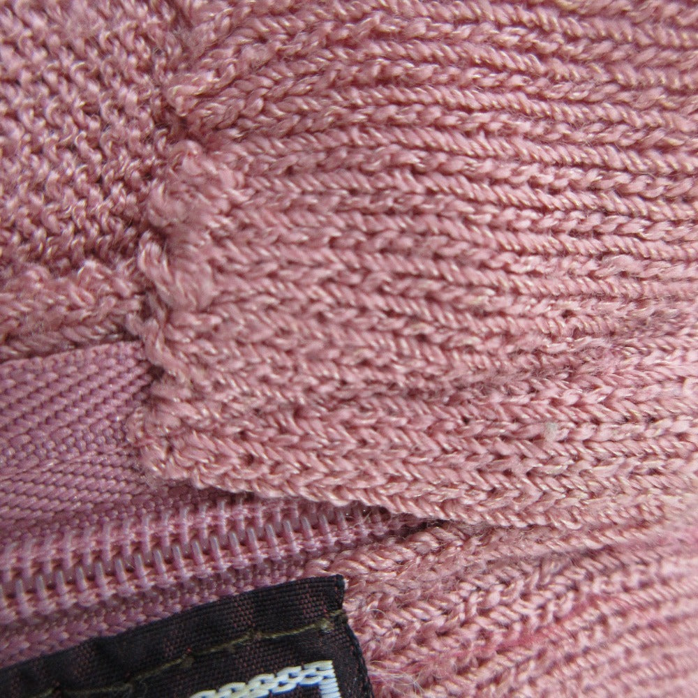 トヨコサイトウ フラワー刺繍ニットワンピース