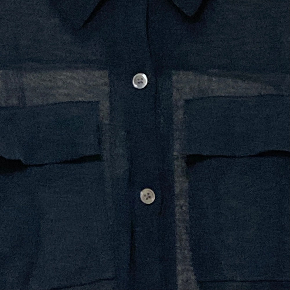 グレースクラス ニットシアーシャツ
