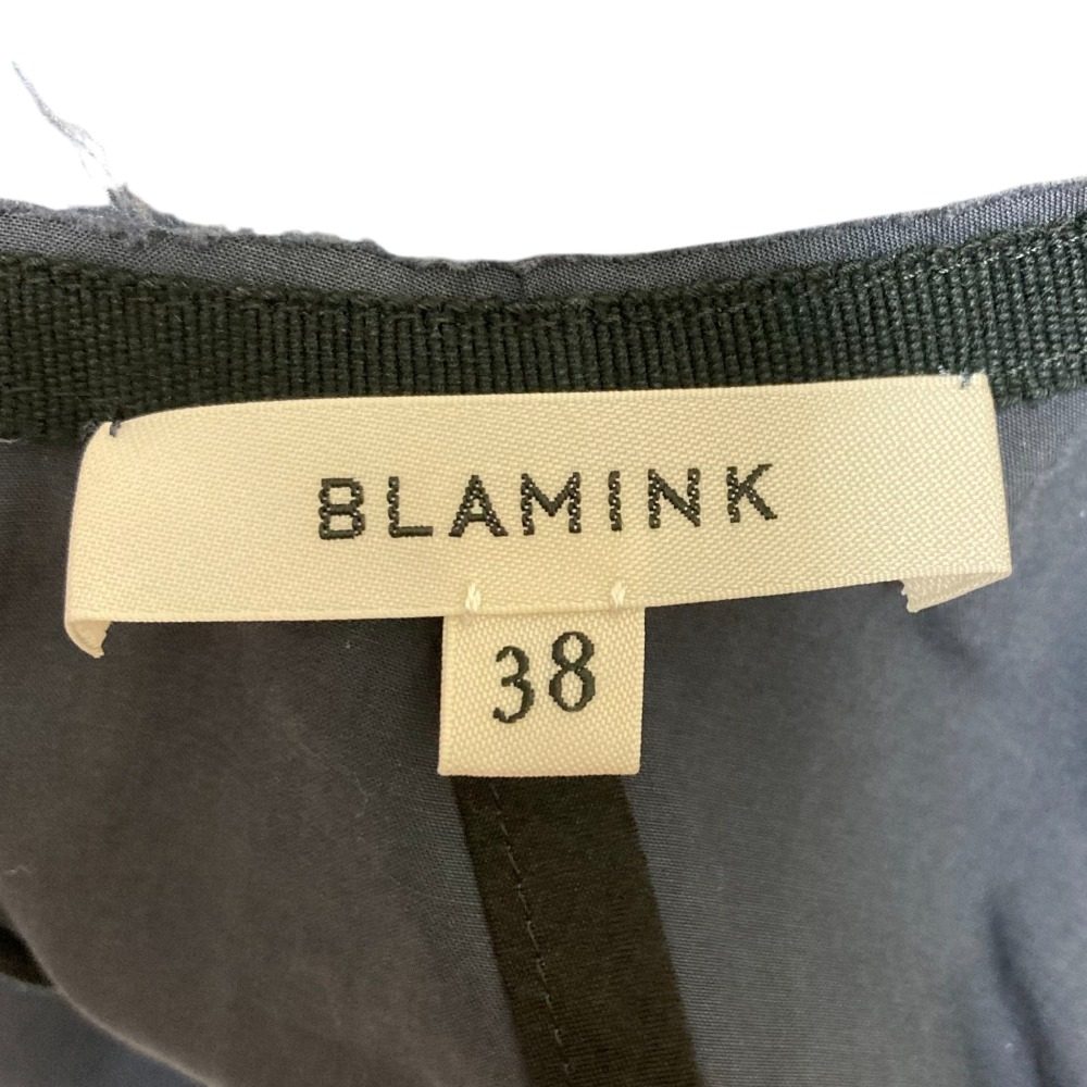 BLAMINK コットン フレアワンピース