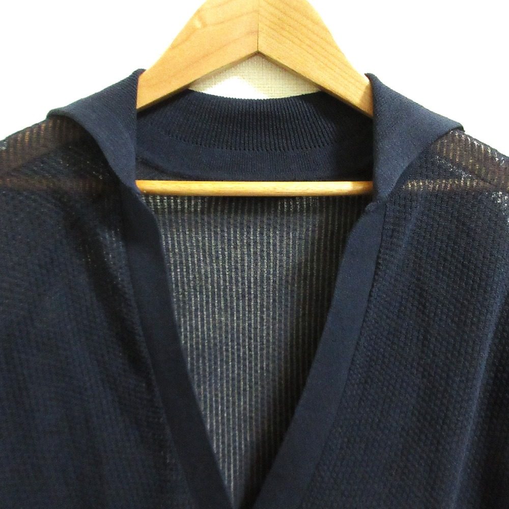 アルアバイル シアーカノコスキッパーネック プルオーバーニット