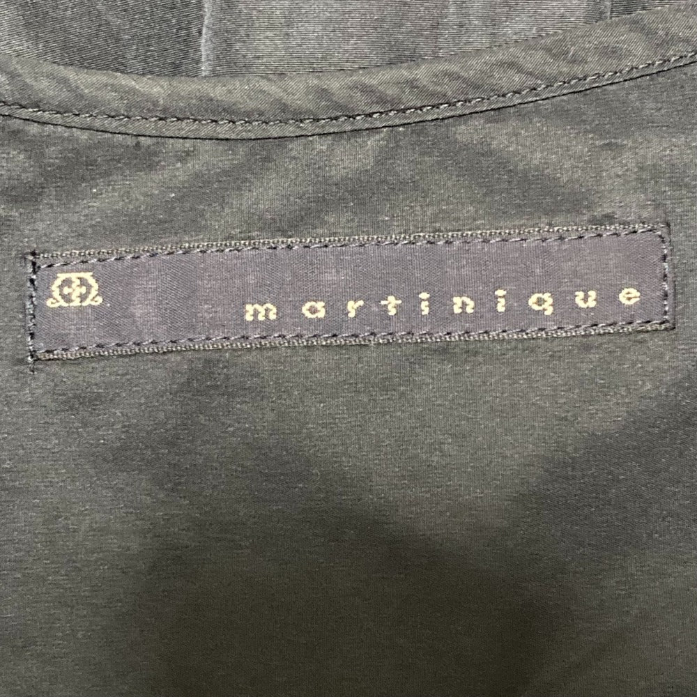 マルティニーク タフタギャザースリーブブラウス