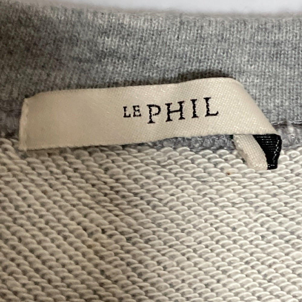 LE PHIL コンパクト裏毛ショートプルオーバー