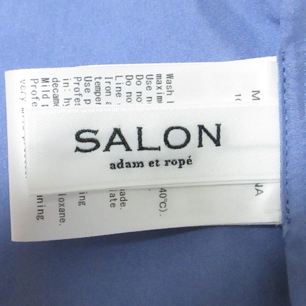 サロンアダムエロペ GENTLE SILK ノースリーブワンピース シルク ワンピース