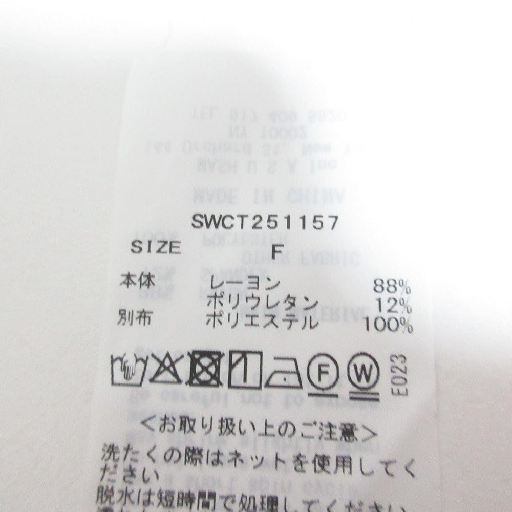 スナイデル リボンスリーブカットソー