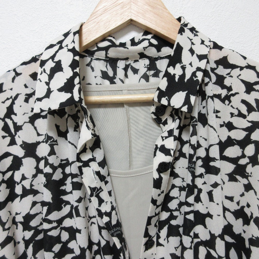 マッキントッシュロンドン シルエットフラワー ワンピース