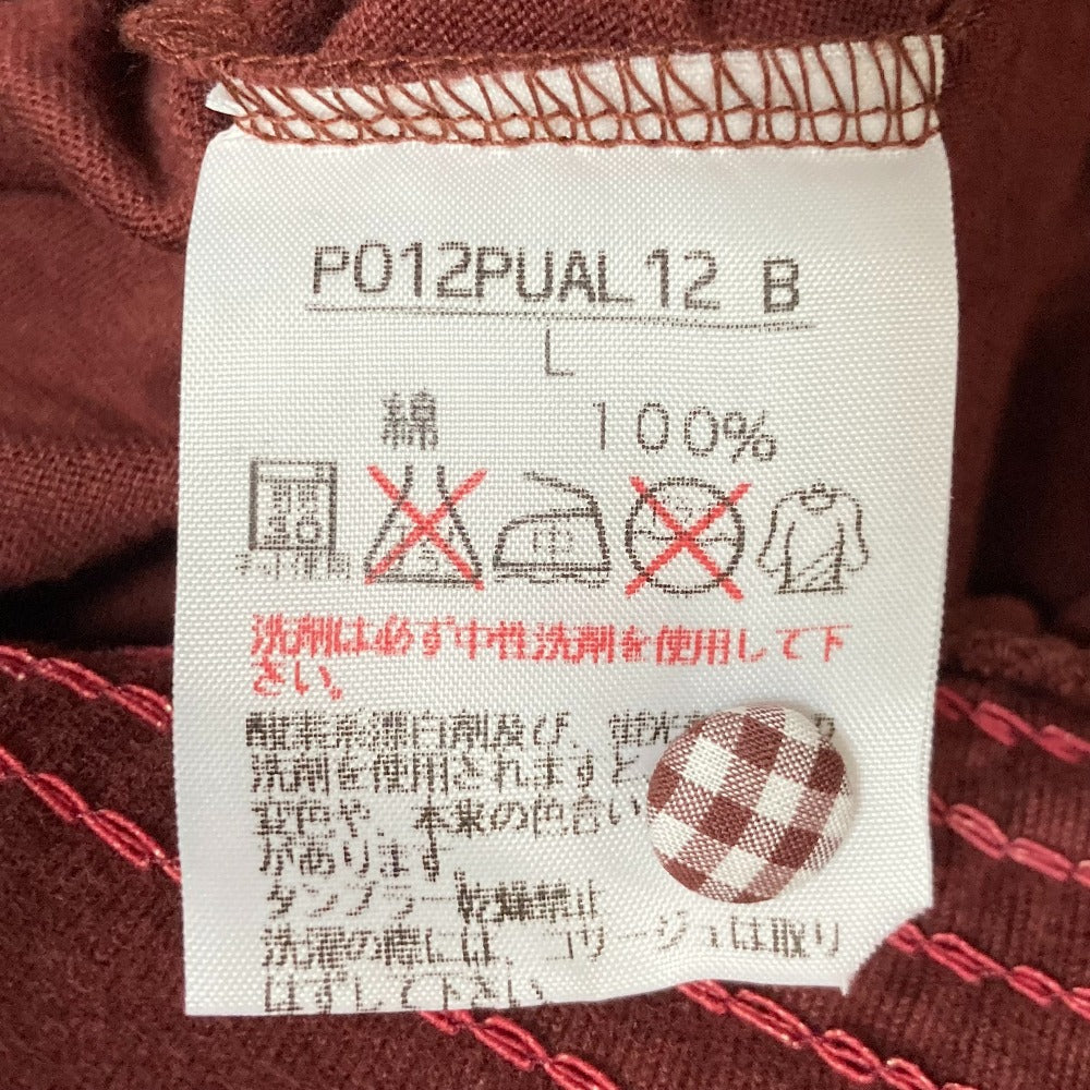 ピンクハウス ギンガム切替ノースリーブカットソー