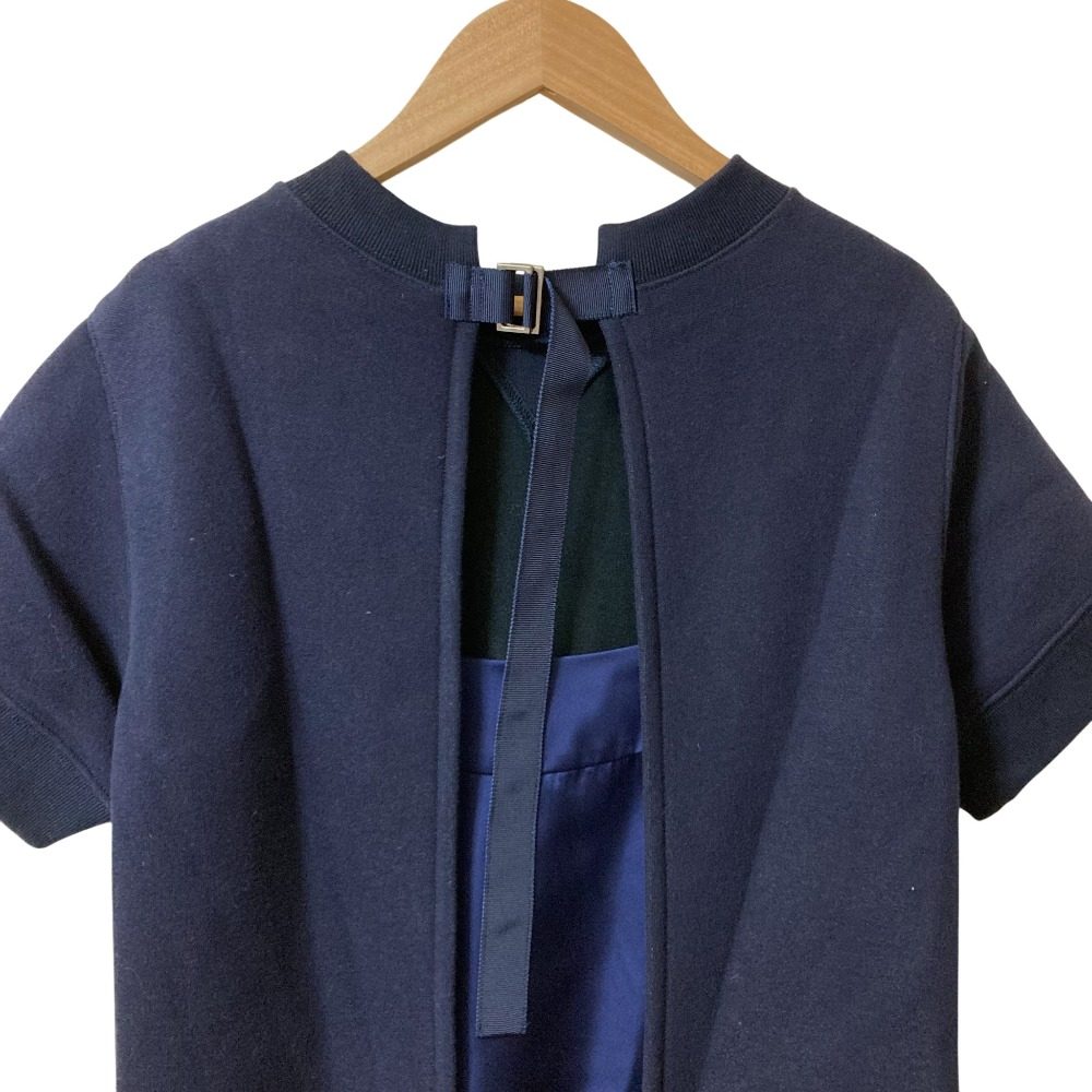 sacai バックレイヤード ワンピース