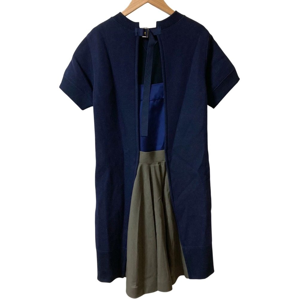 sacai バックレイヤード ワンピース