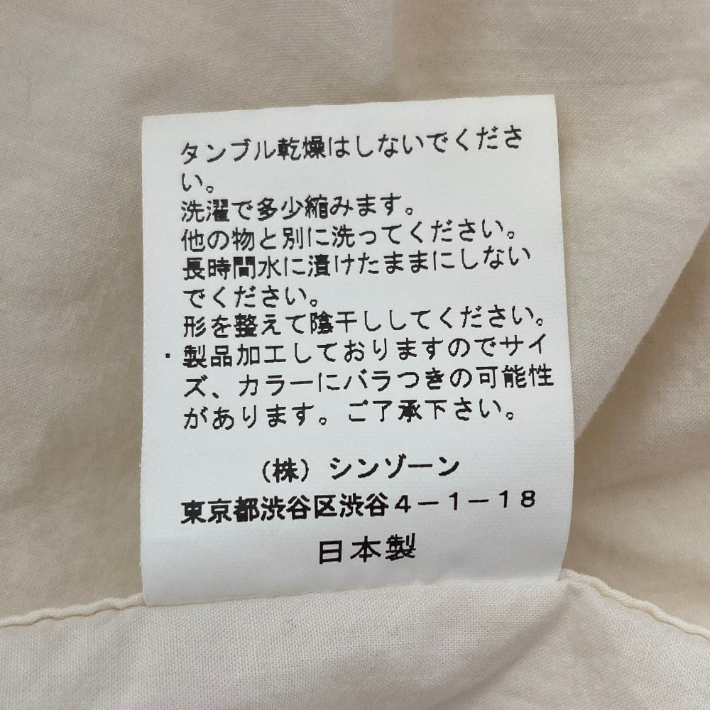 ザシンゾーン コットンシャツ