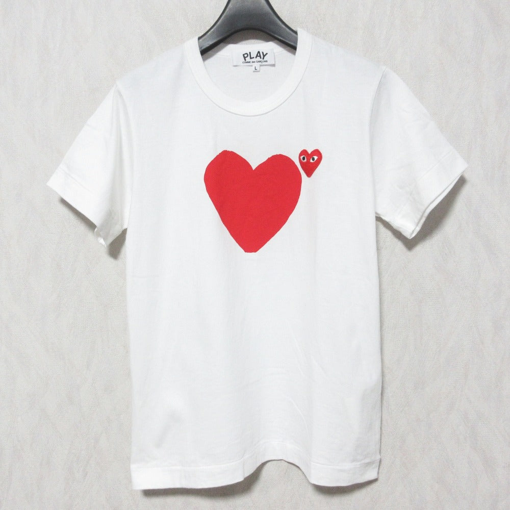 プレイコムデギャルソン ハート半袖Tシャツ
