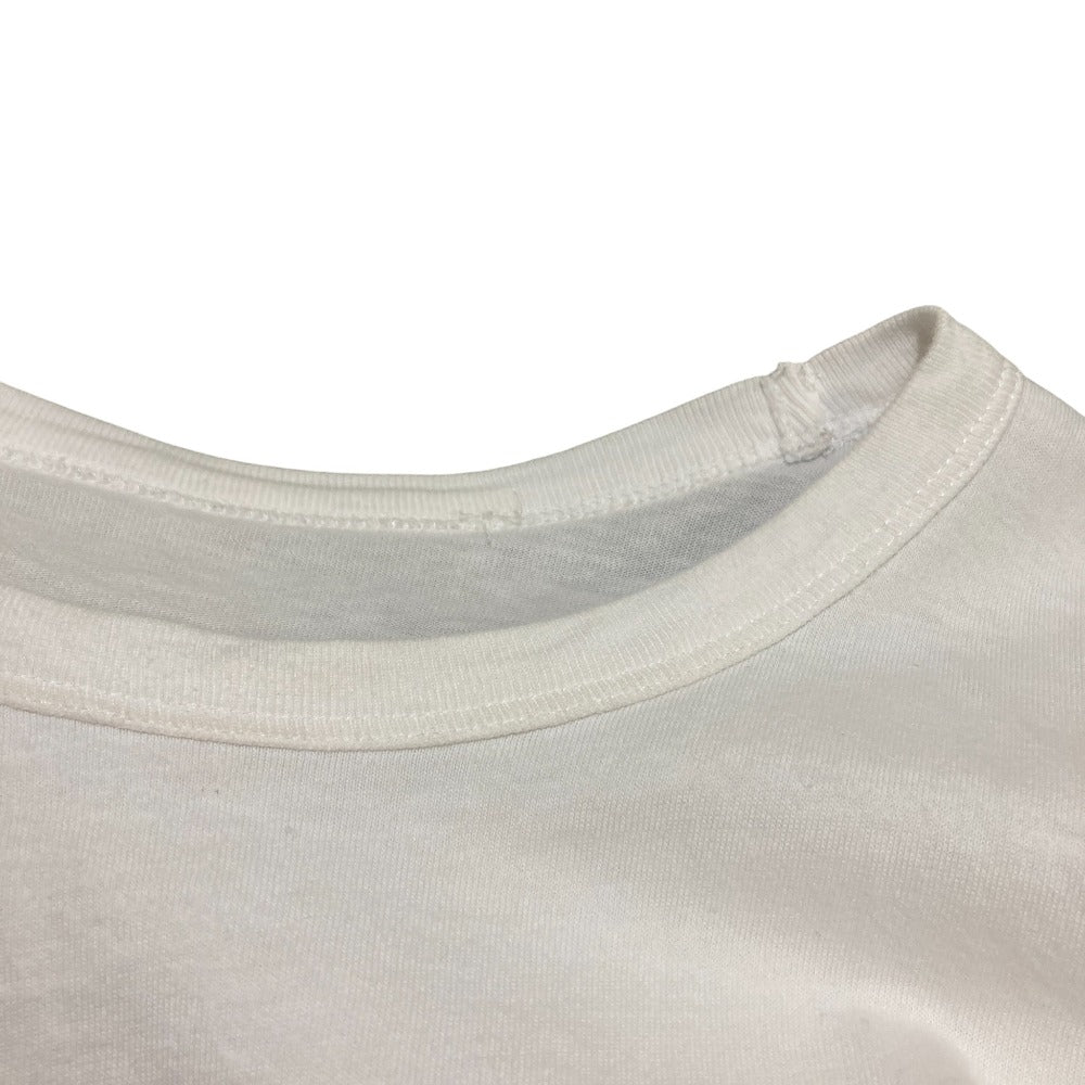 Plan C ビアンカ ドレープ クルーネックTシャツ コットン Tシャツ