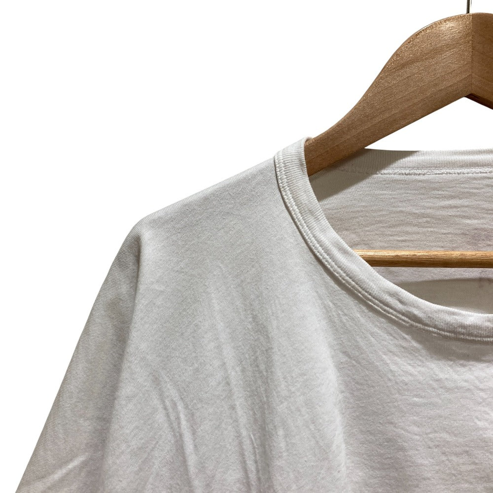 Plan C ビアンカ ドレープ クルーネックTシャツ コットン Tシャツ