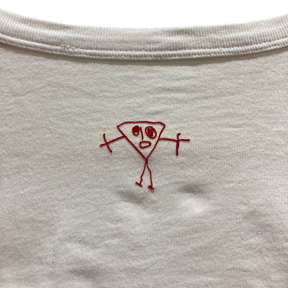 Plan C ビアンカ ドレープ クルーネックTシャツ コットン Tシャツ