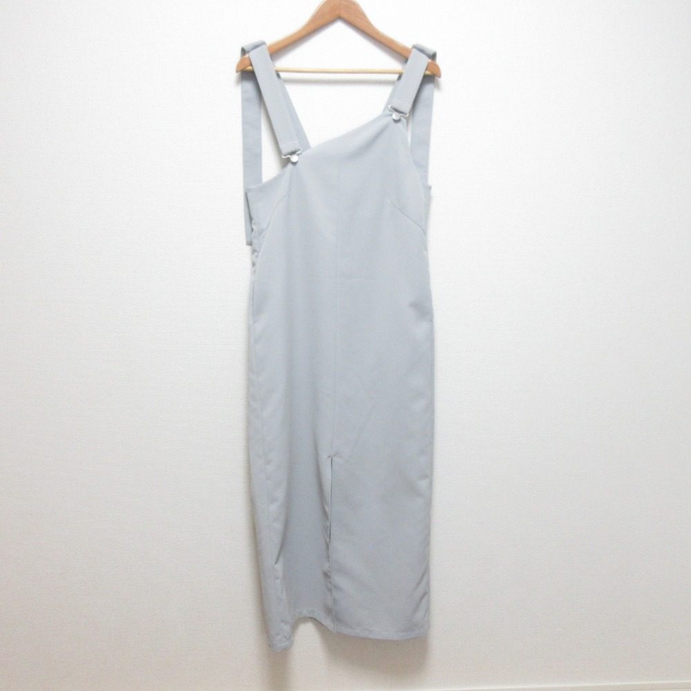 クラネ SLANT LINE SALOPETTE ONE PIECE ワンピース