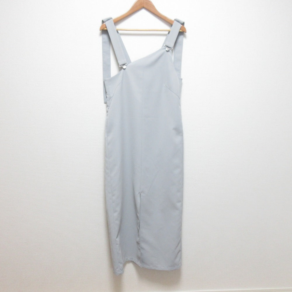 クラネ SLANT LINE SALOPETTE ONE PIECE ワンピース