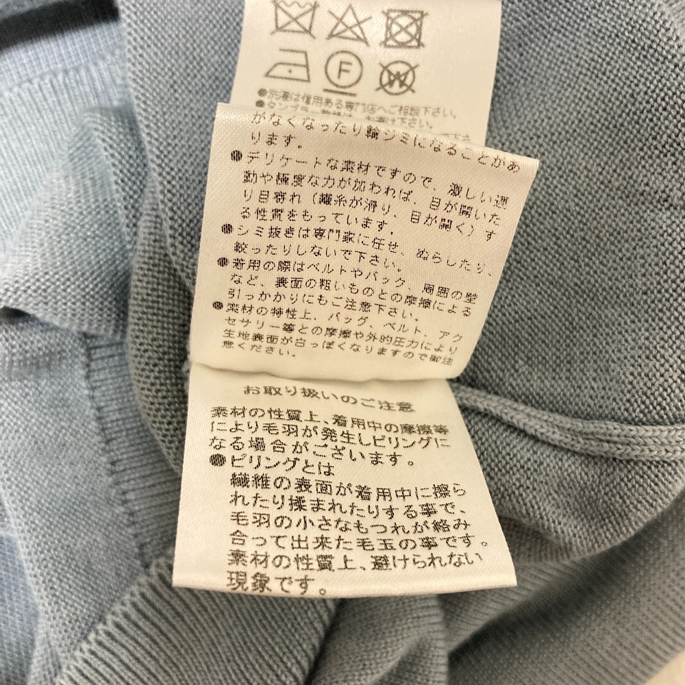 フォクシーニューヨーク フリルスリーブ シルクニットカットソー