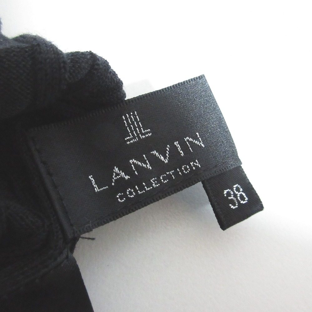 ランバンコレクション アシンメトリードッキングカットソー