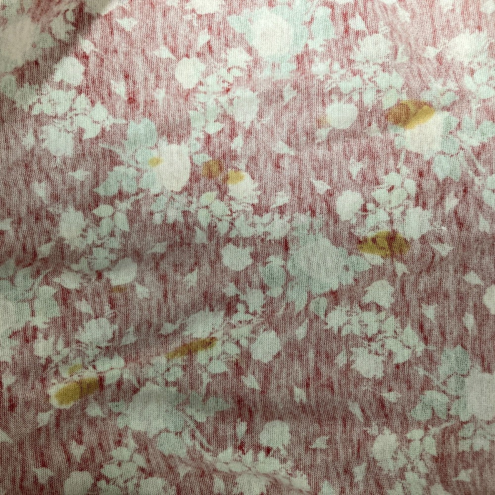 PINK HOUSE フラワープリントロングフレアスカート