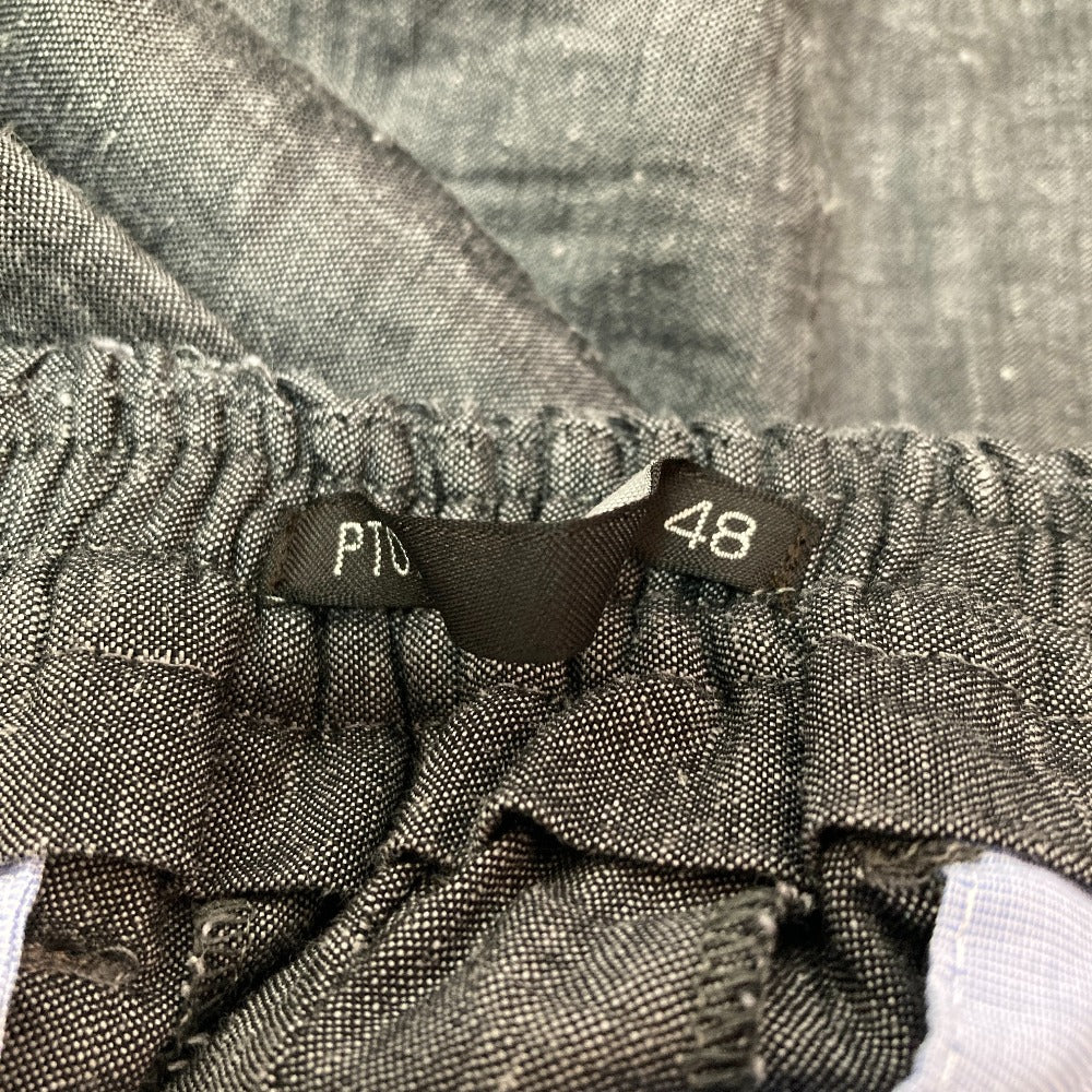 ピーティーゼロウーノ STRAIGHT FIT BERLIN リネンパンツ
