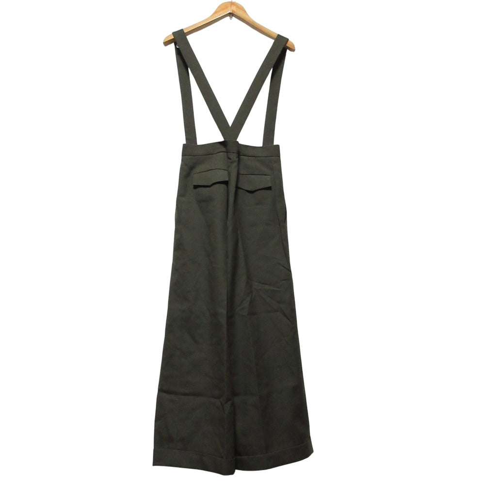 ELIN ウールワイドパンツサロペット