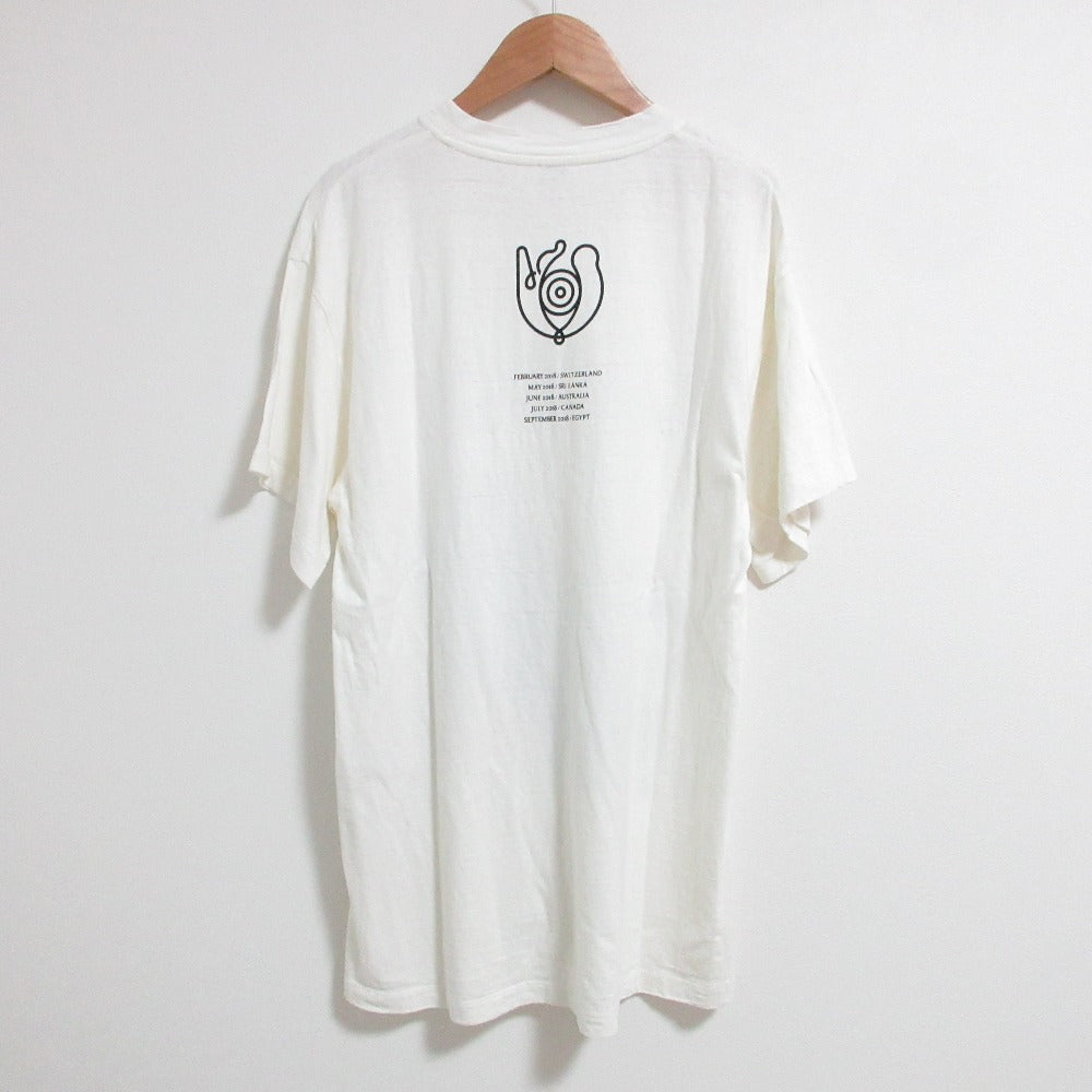 ロエベ ウォーターカラー プリント コットンTシャツ