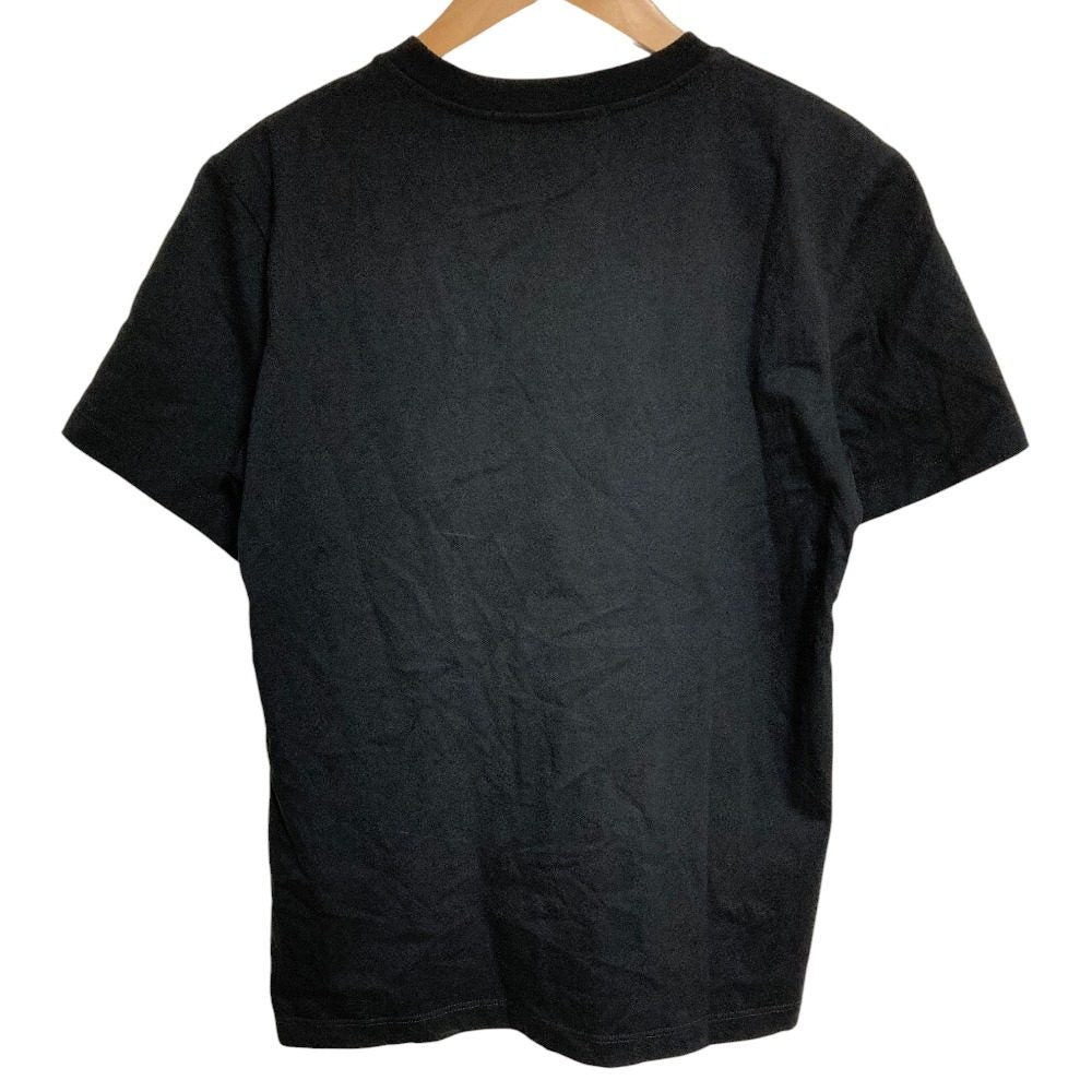 エムエスジーエム ロゴ刺繍コットンTシャツ