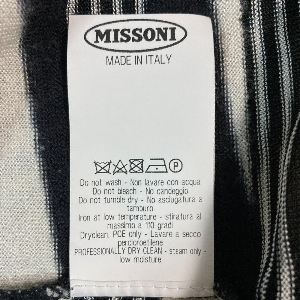 ミッソーニ カシミヤシルク半袖ニットトップス