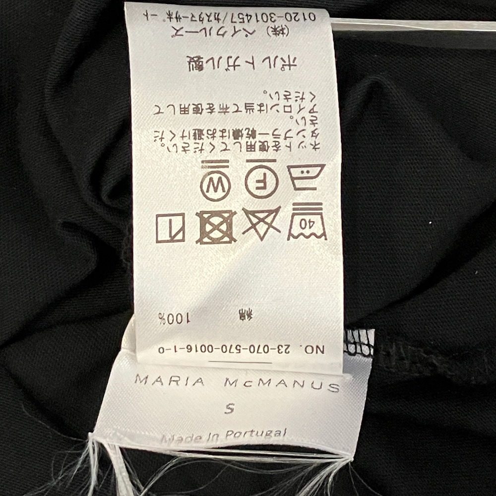 マリアマクマナス オーバーサイズドTシャツ カットソー