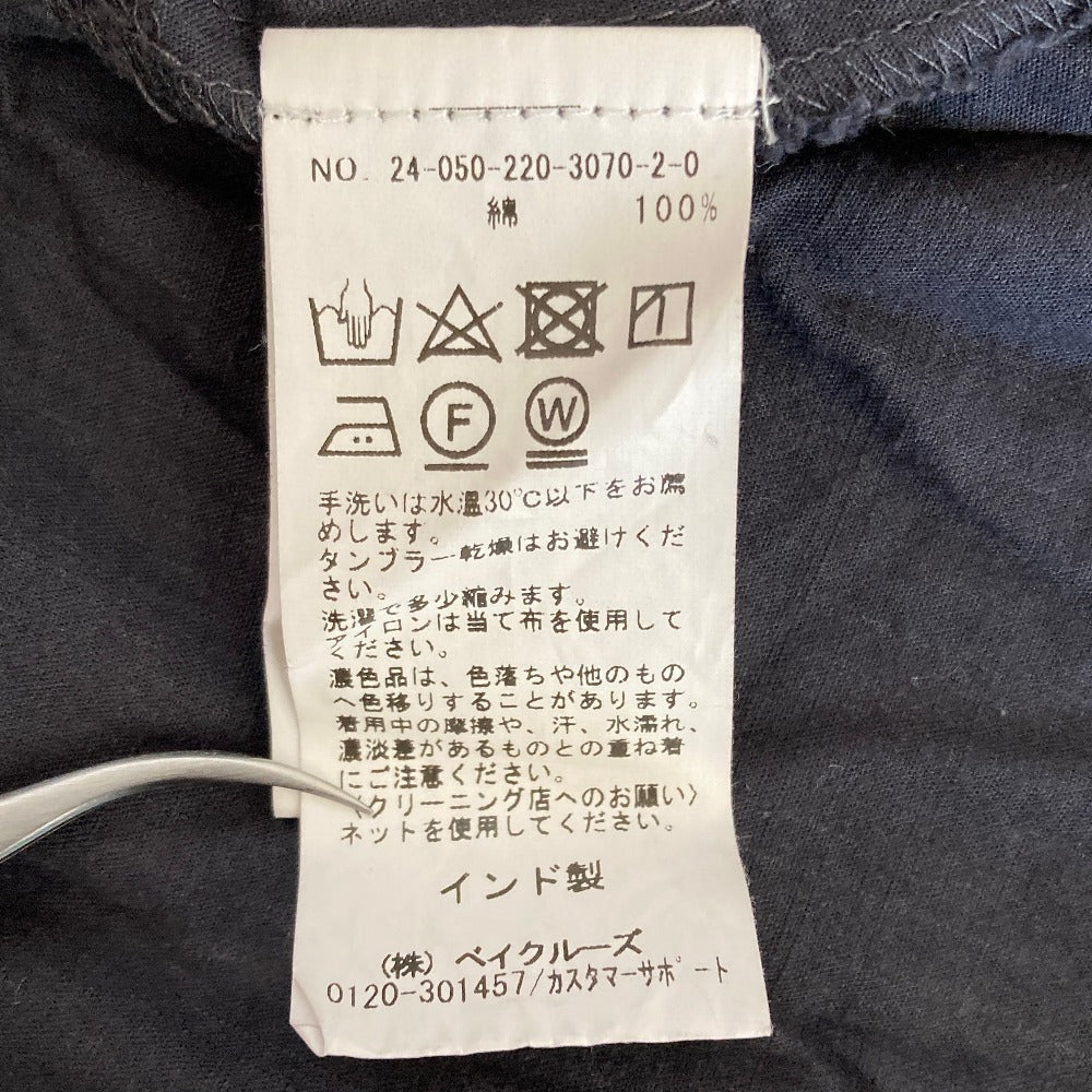 アウトオブフレーム Khadiピンタックシャツ