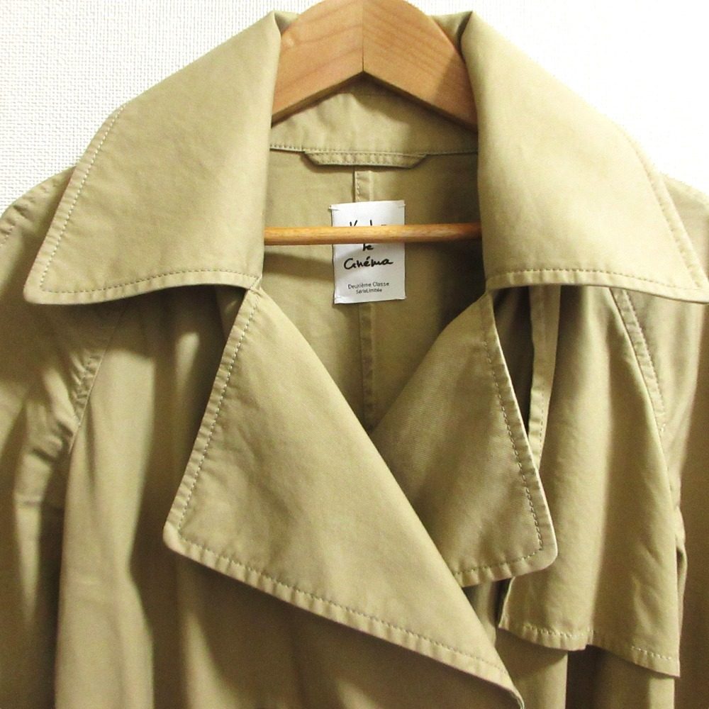 ドゥーズィエムクラス LONG TRENCH COAT ロングトレンチコート