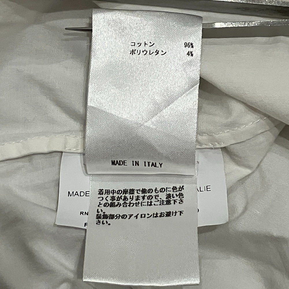 ロシャス 刺繍半袖シャツ