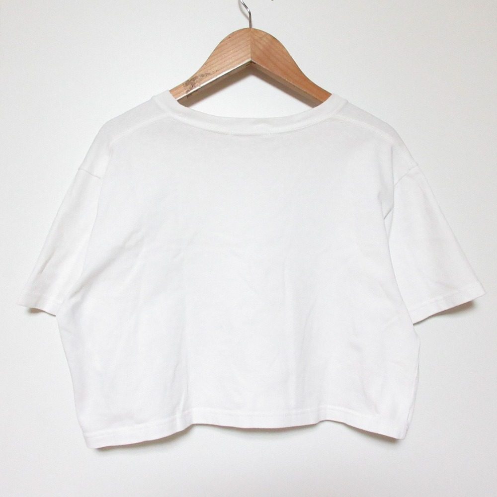 エブリデイアイライク クロップド コットンTシャツ