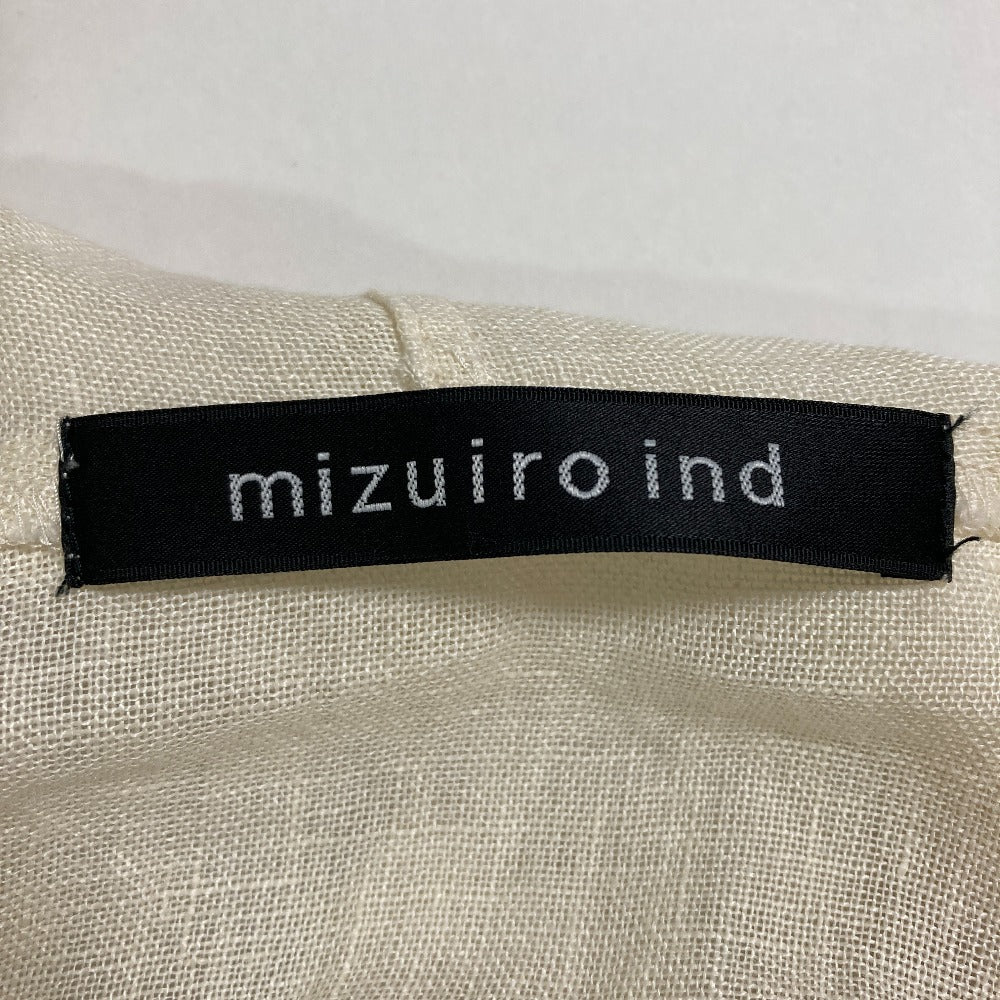 ミズイロインド リネンガウンカーディガン