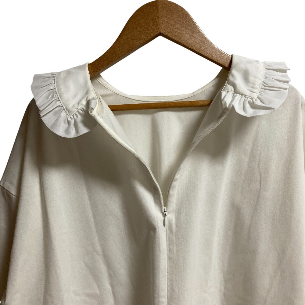 ヨリ ビッグフリルTシャツ ブラウス