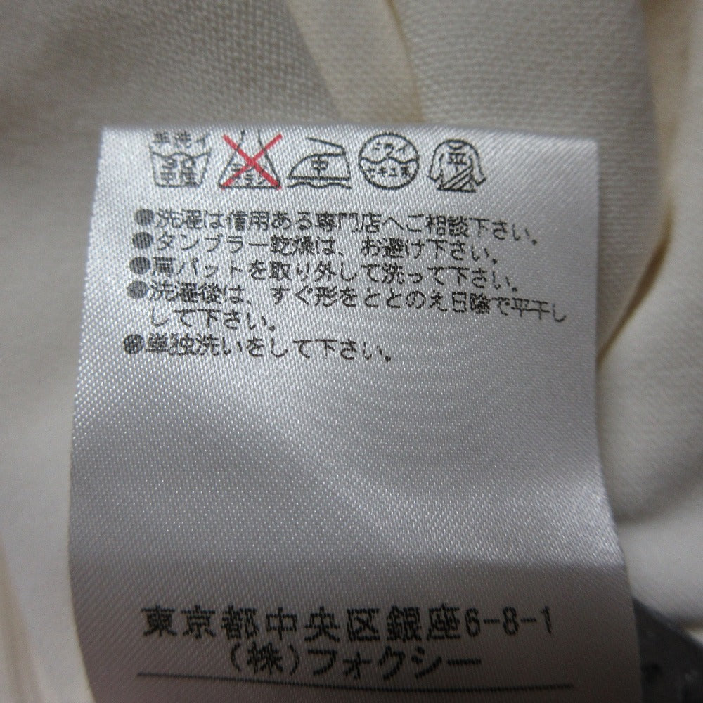 フォクシーニューヨーク 半袖カーディガン
