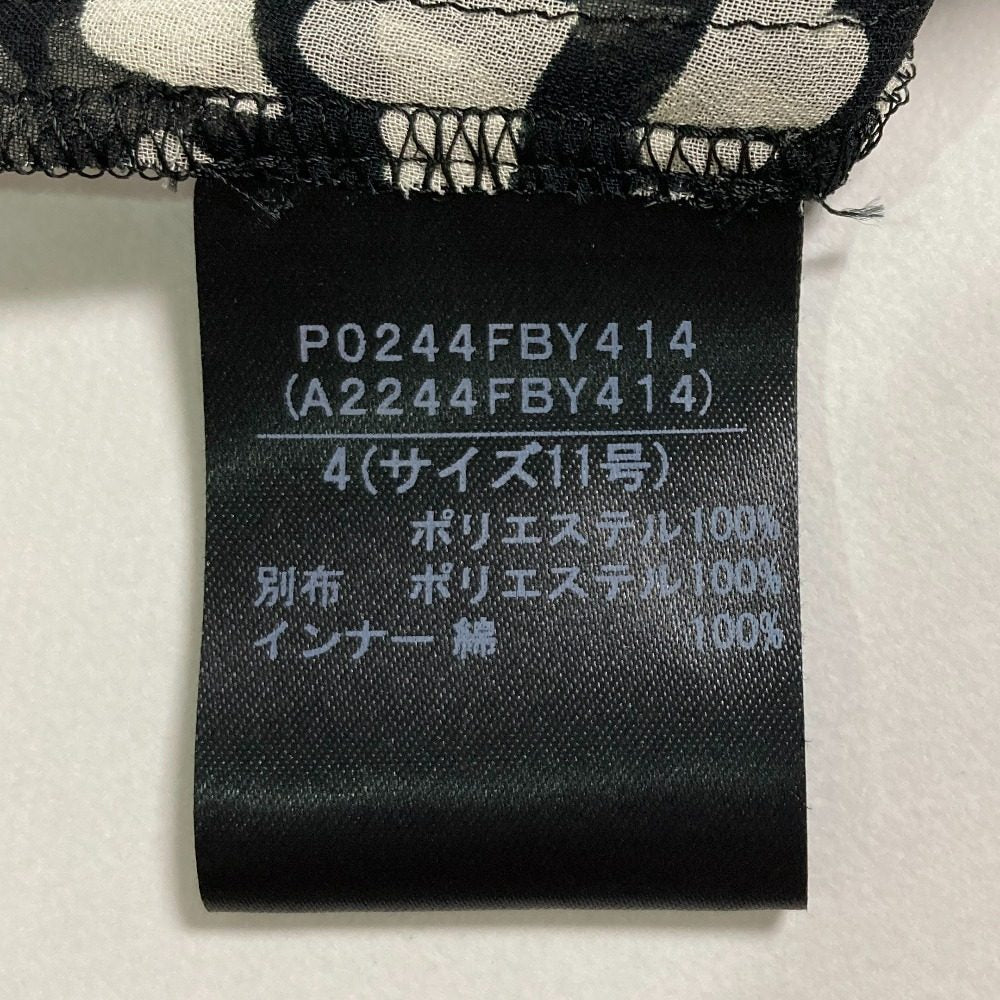 インゲボルグ シアーハートチュニックブラウス