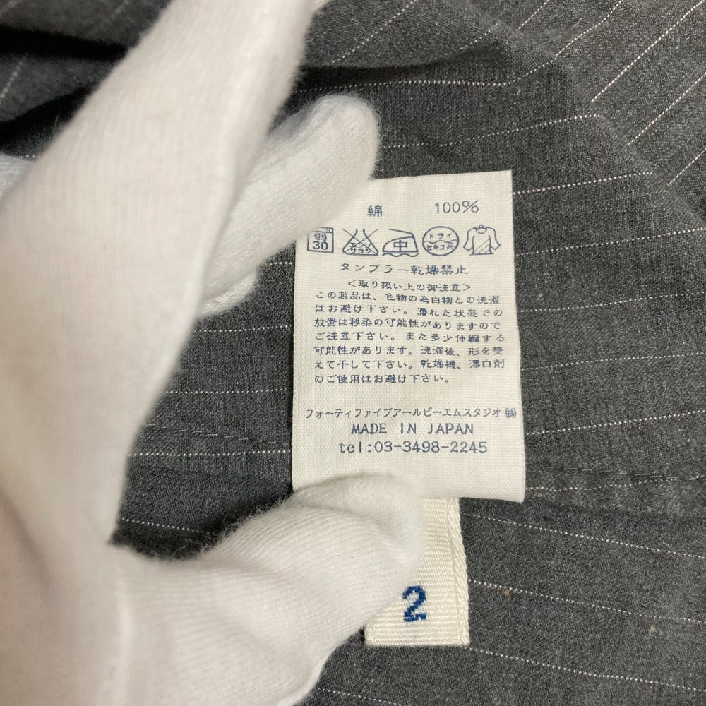 フォーティファイブアール ストライプワンピース