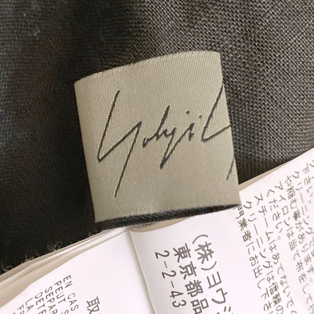 ヨウジヤマモト LINEN ブラウス