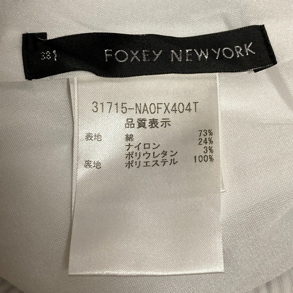 フォクシーニューヨーク ストライプワンピース