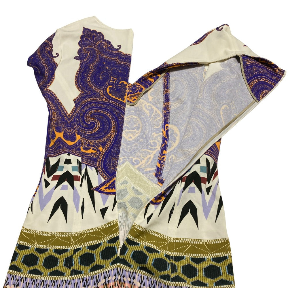 ETRO 幾何学柄ドレス