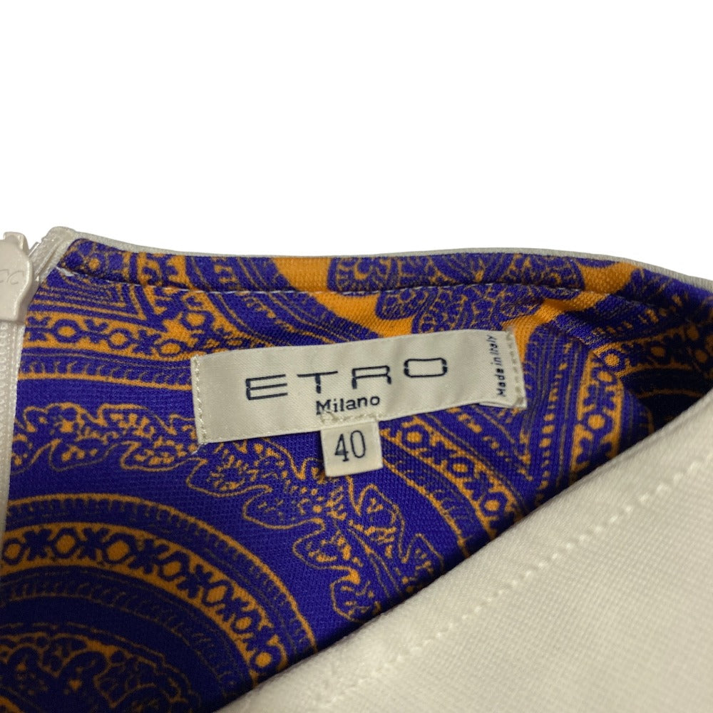 ETRO 幾何学柄ドレス