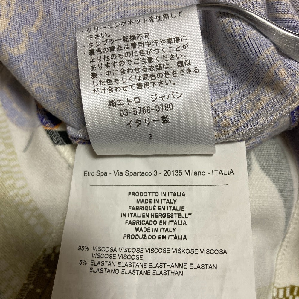 ETRO 幾何学柄ドレス