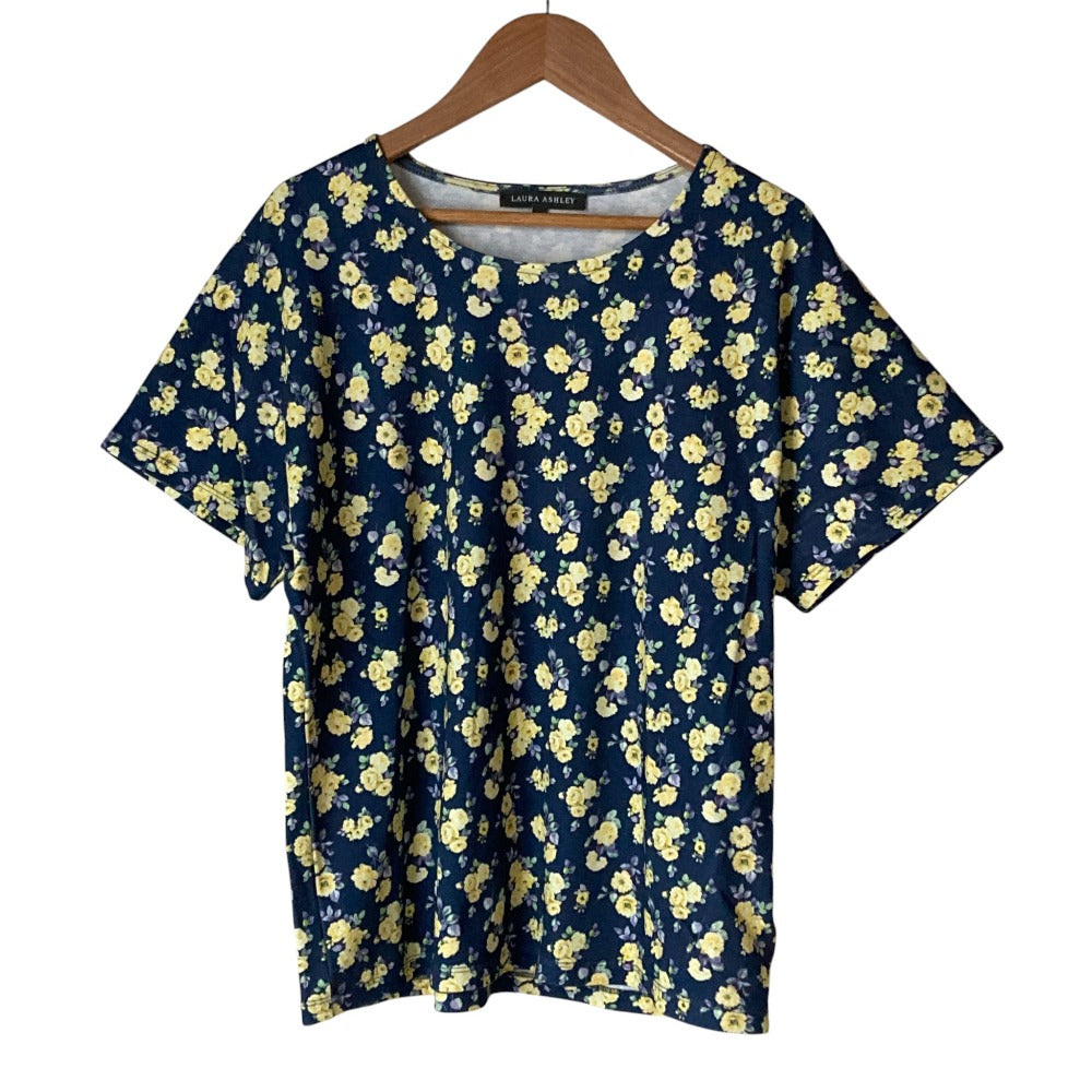 ローラアシュレイ アルバティーン コットンTシャツ