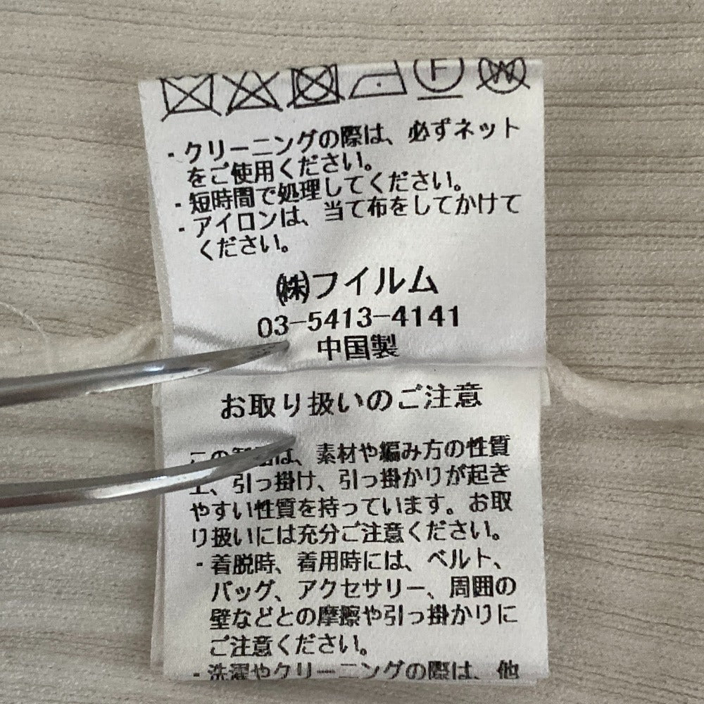 ダブルスタンダードクロージング シースルーニットカットソー